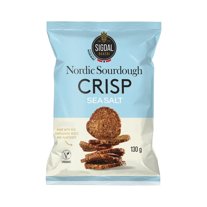 Sigdal Sourdough crisps sea salt