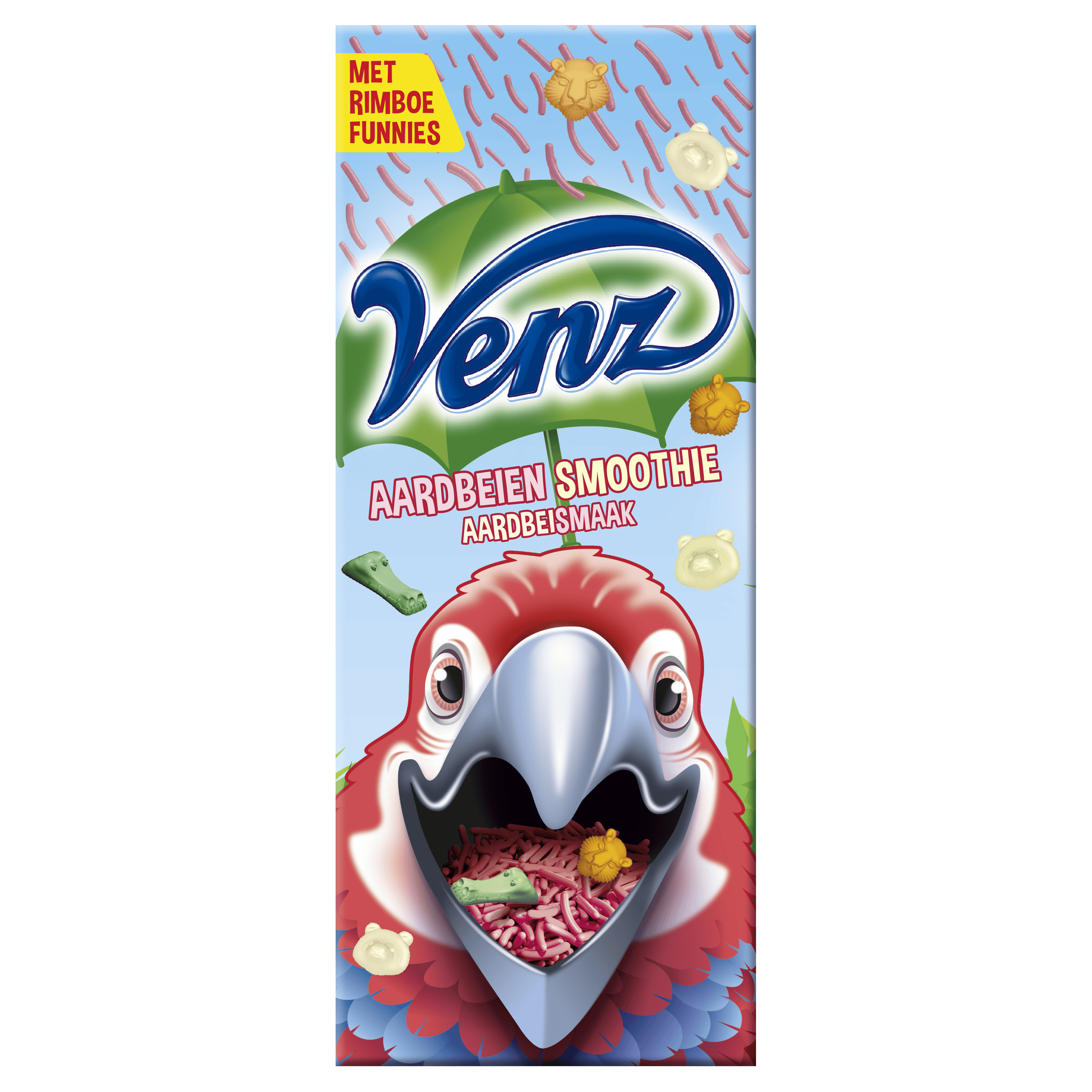 Venz Rimboe Aardbeiensmoothie hagelslag