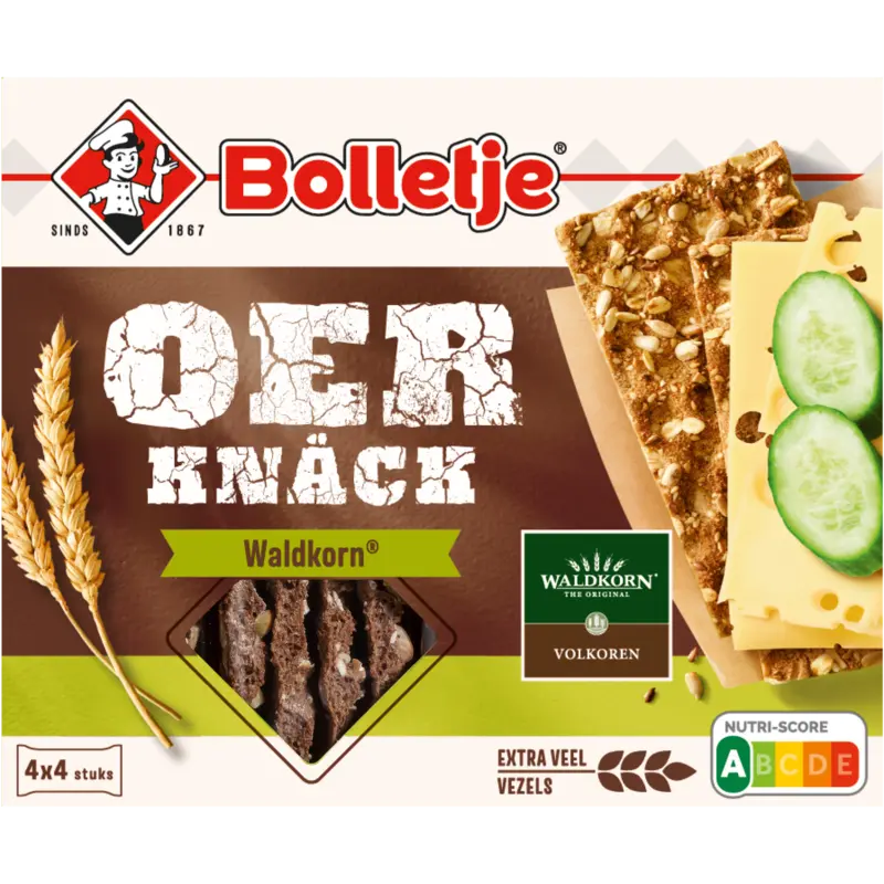 Bolletje Oerknäck waldkorn