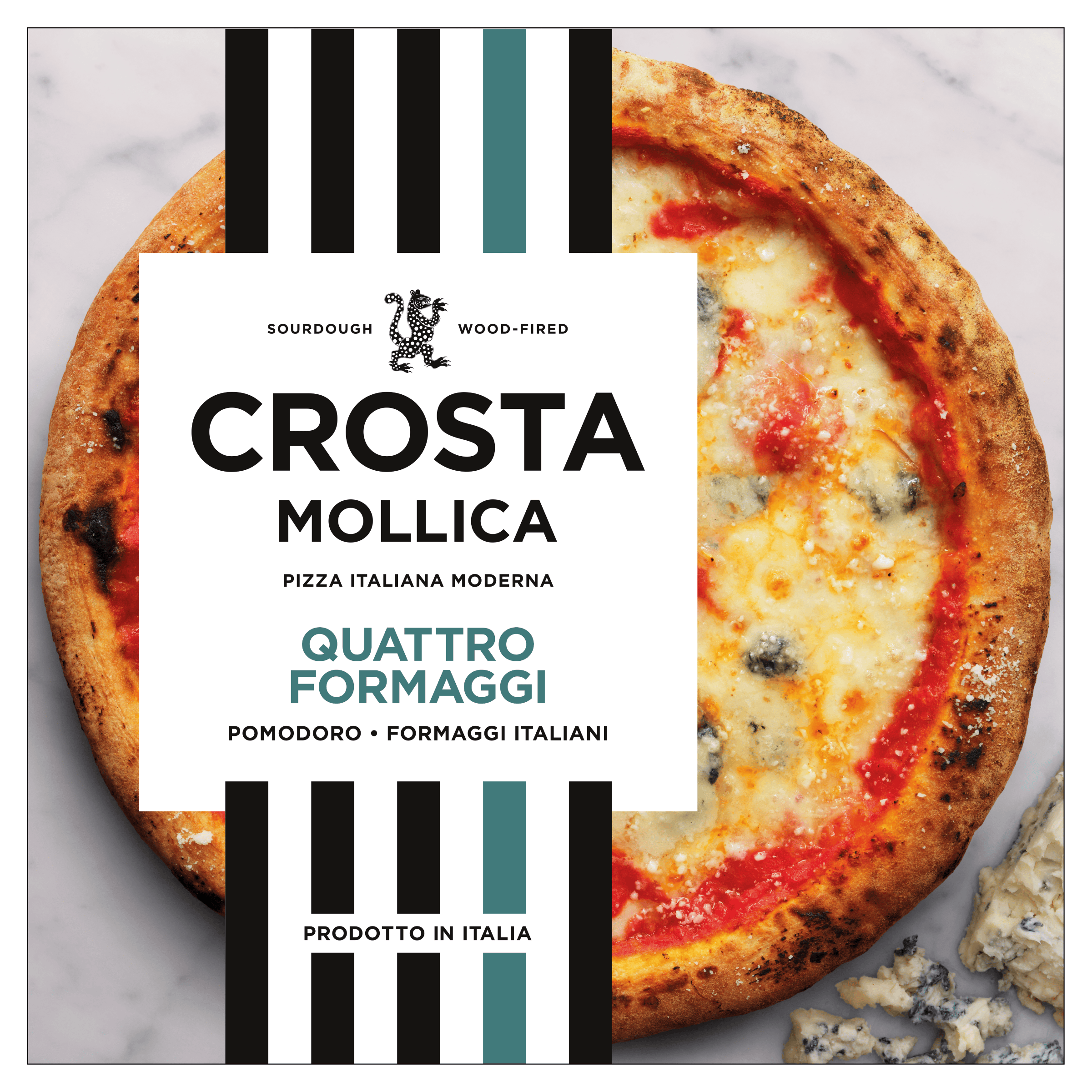 Crosta Mollica Pizza Quattro Formaggi
