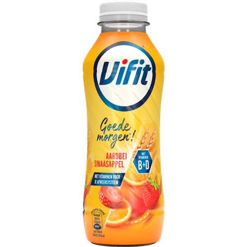 Vifit Goedemorgen aardbei sinaasappel