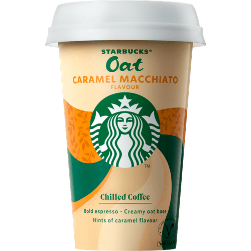 Starbucks Chilled coffee oat caramel