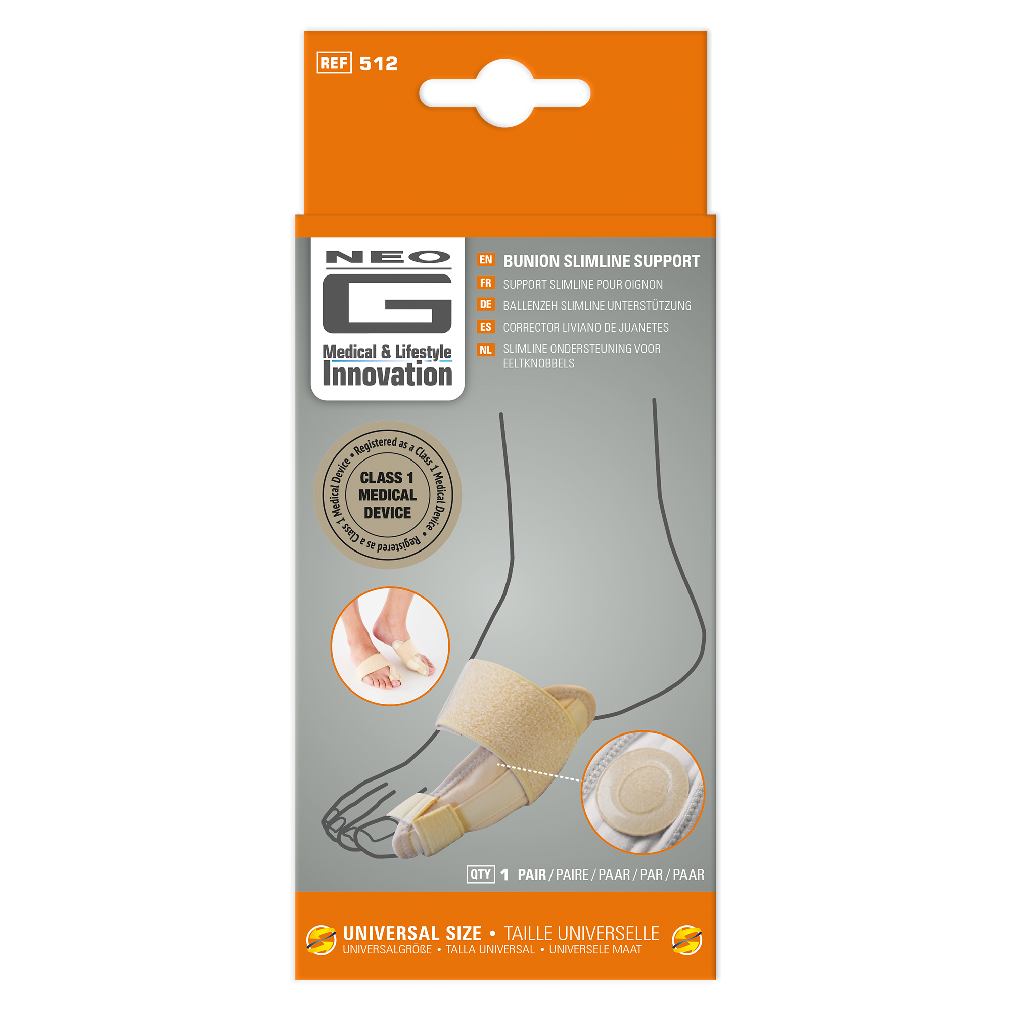 Neo G Bunion Hallux Valgus Support 2 Stuks