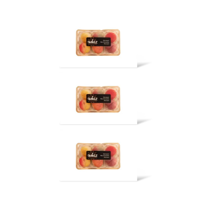 Smiklz Marsepein fruit 3-pack