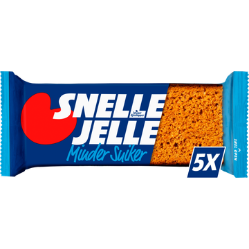 Snelle Jelle (te) Krachtige Kruidkoek Minder Suiker 5 Stuks 250 g