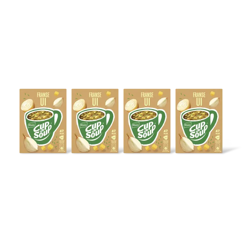 Knorr Cup-a-soup Franse ui 4-pack