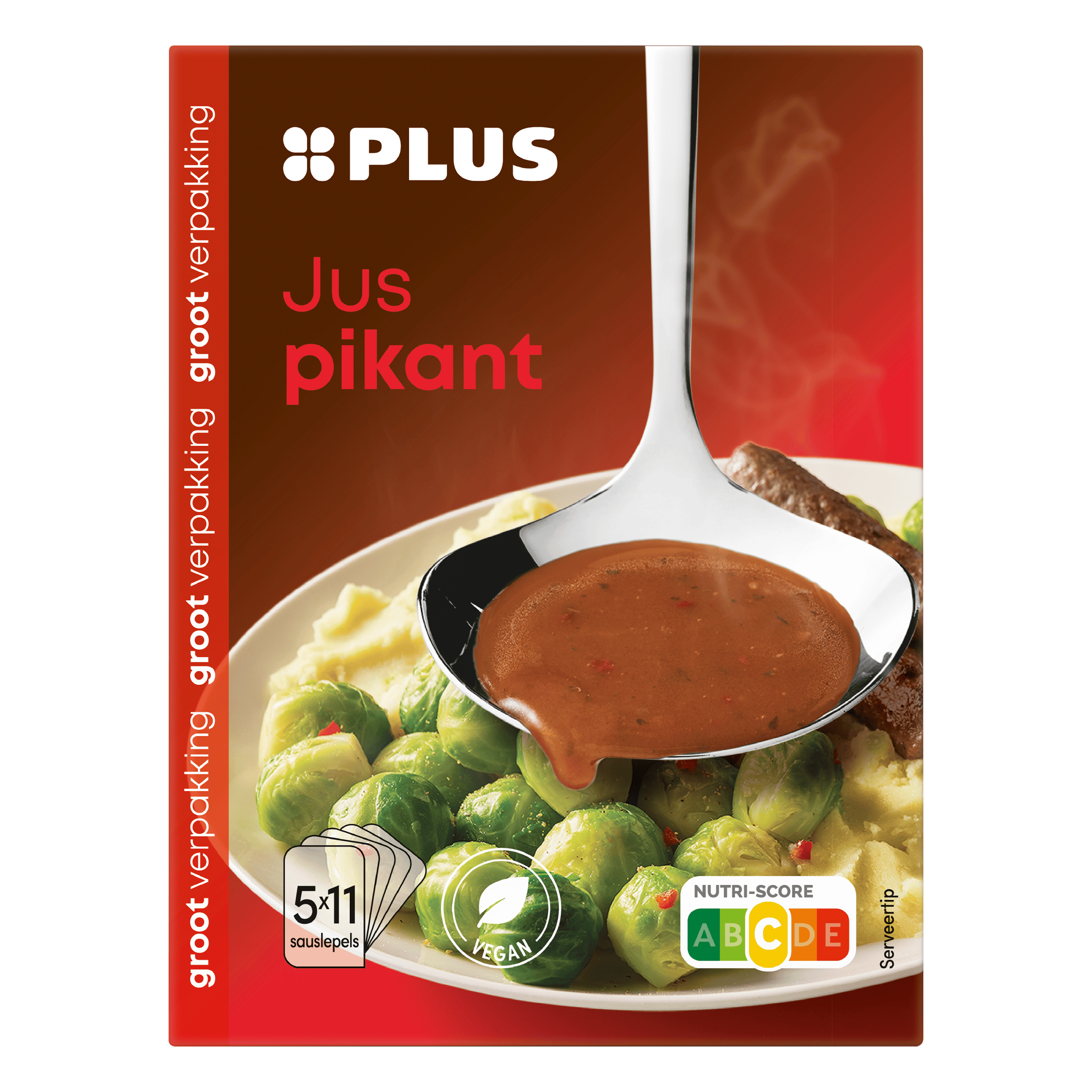 PLUS Jus Pikant 5 pack