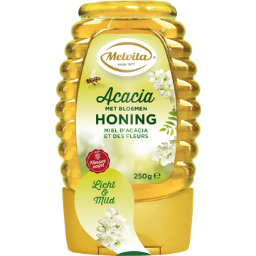 Melvita Acacia met Bloemen Honing Licht & Mild 250 g