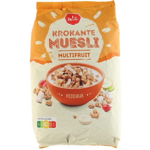 1 de Beste Muesli krokant multifruit