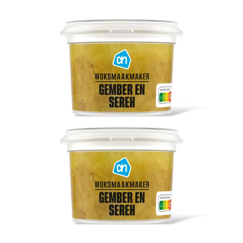 AH Woksmaakmaker gember en sereh 2-pack