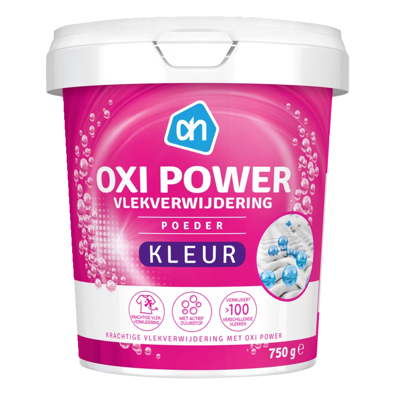 AH Oxi power vlekverwijdering poeder kleur