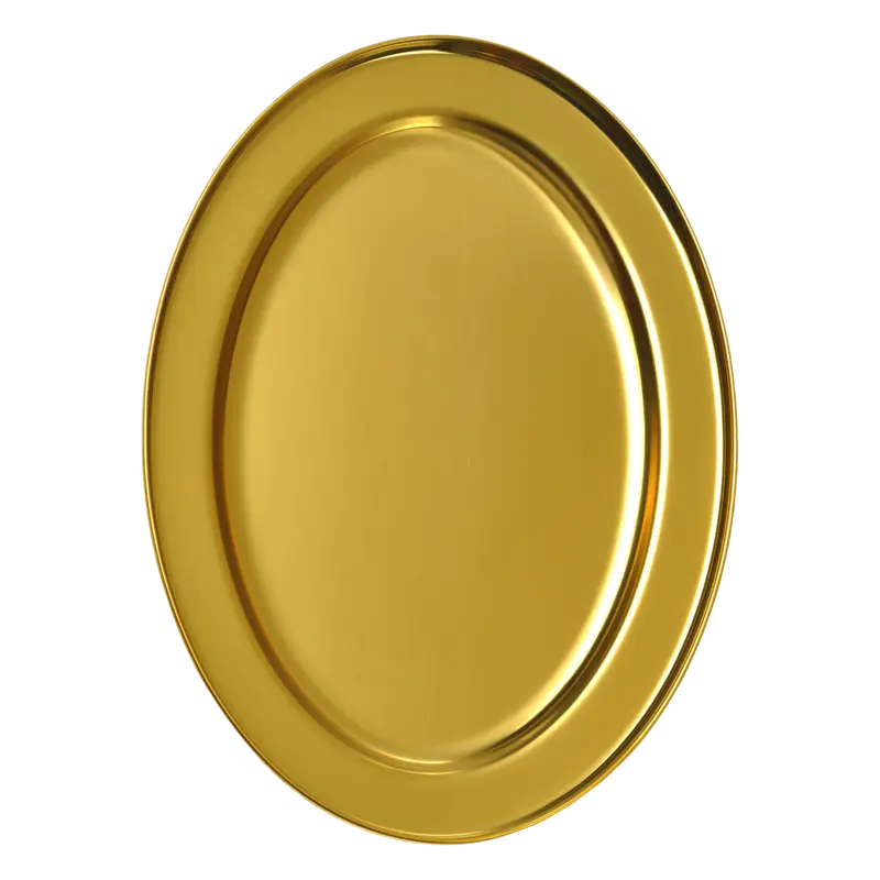 AH Excellent Plateautje goud