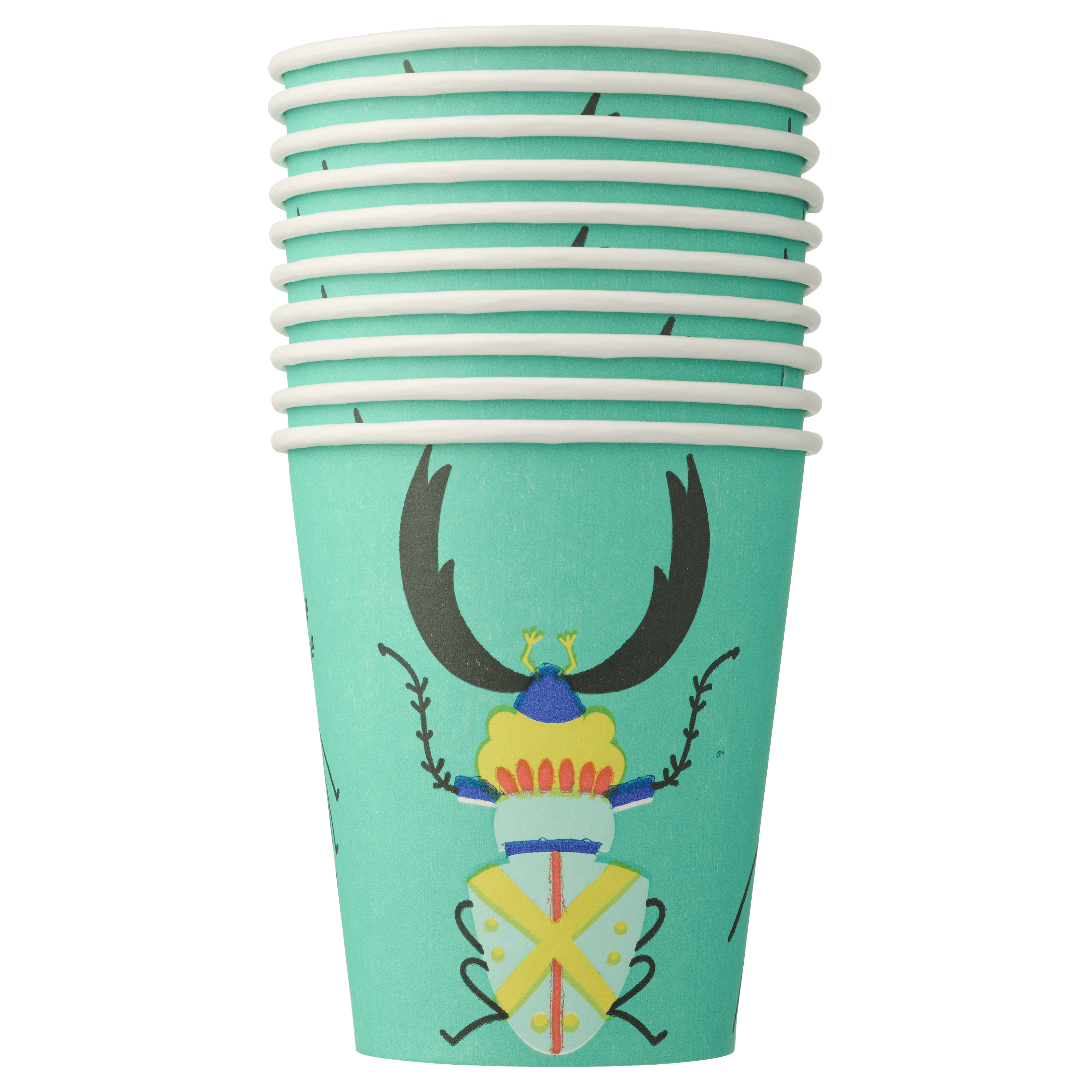 Folat Papieren Bekers - Buzzing Bugs