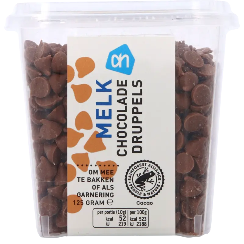 AH Melk chocolade druppels