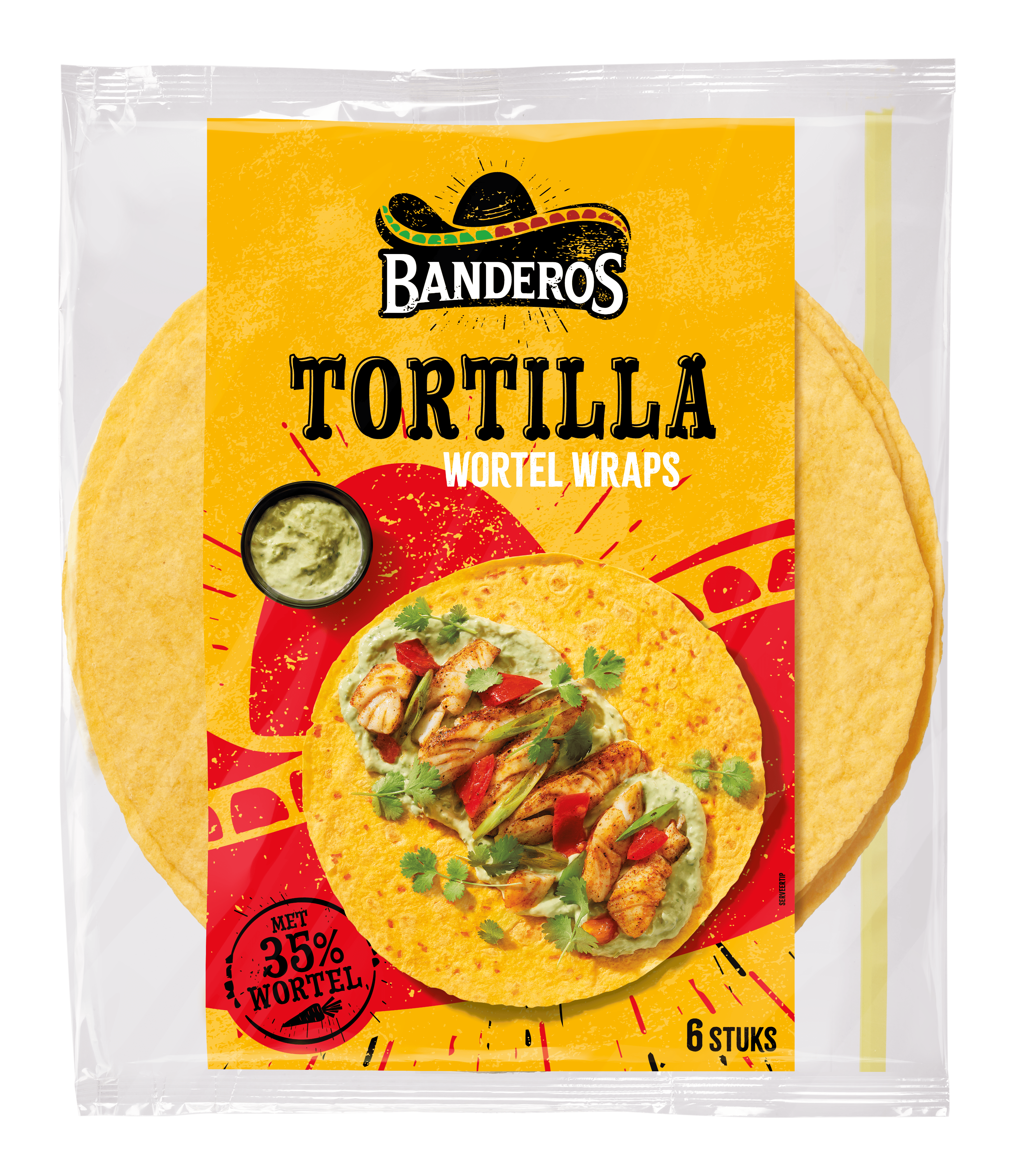 Banderos Wortel wraps
