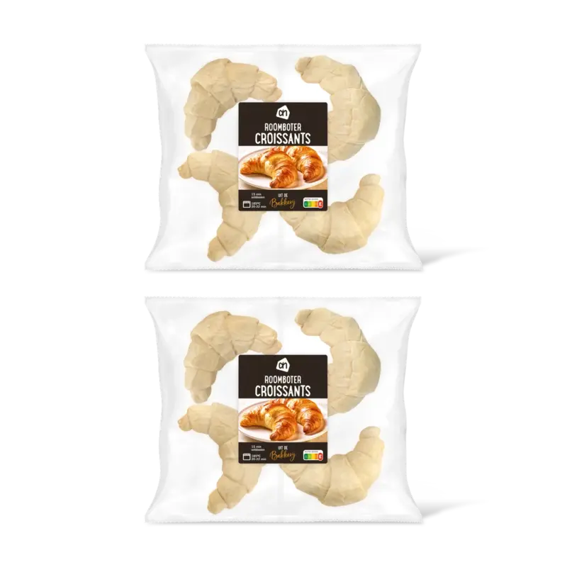 AH Roomboter croissants 2-pack