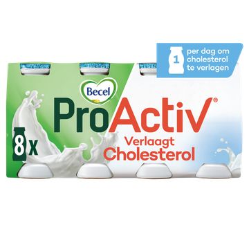 Becel ProActiv Original Zuivel Yoghurt Drank 8 x 75 g