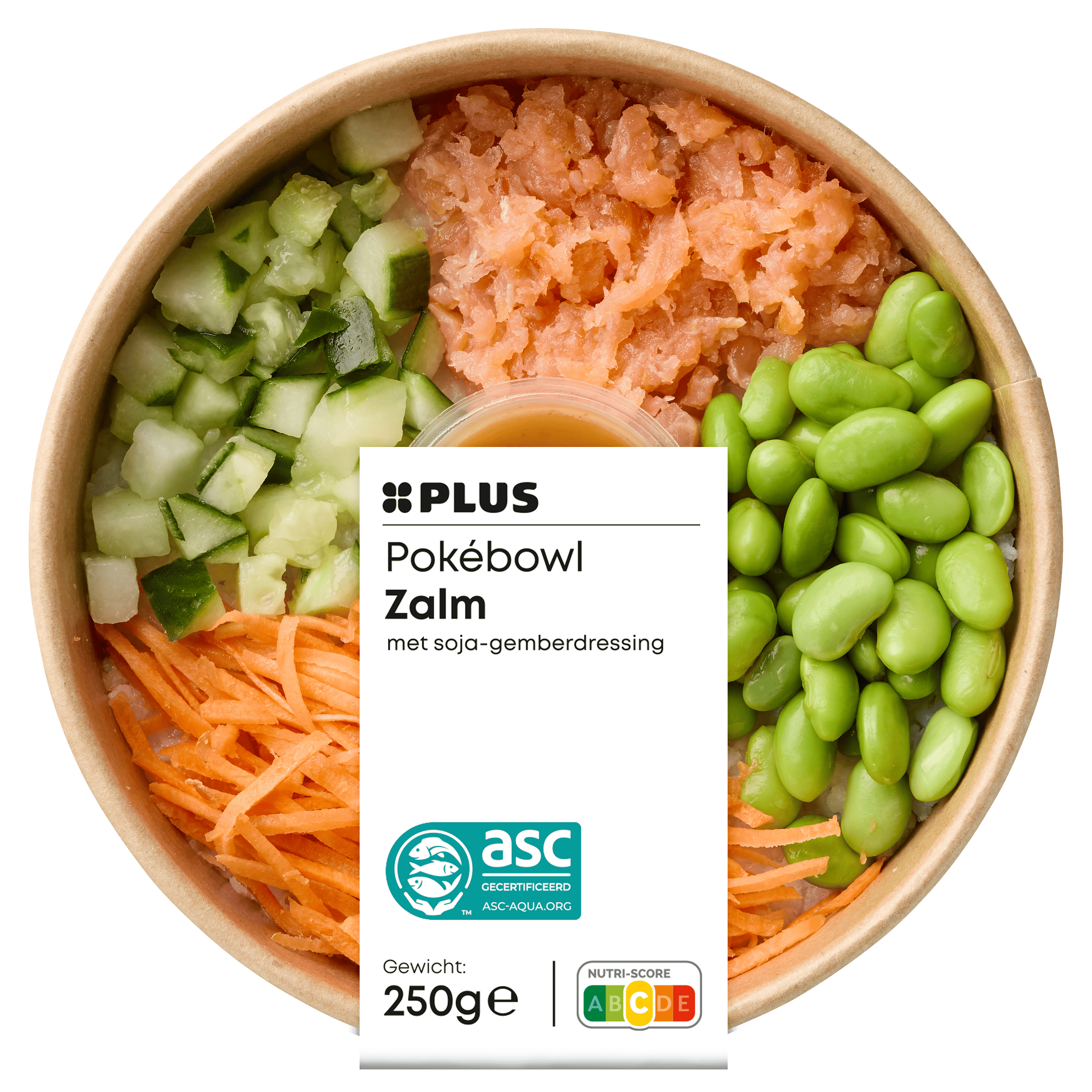 PLUS Midi Poké bowl zalm