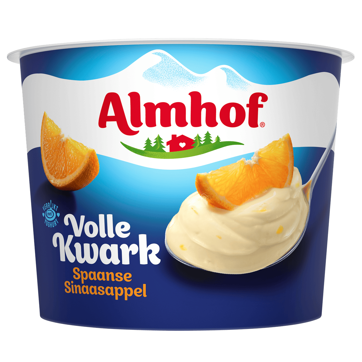 Almhof Volle kwark Spaanse sinaasappel