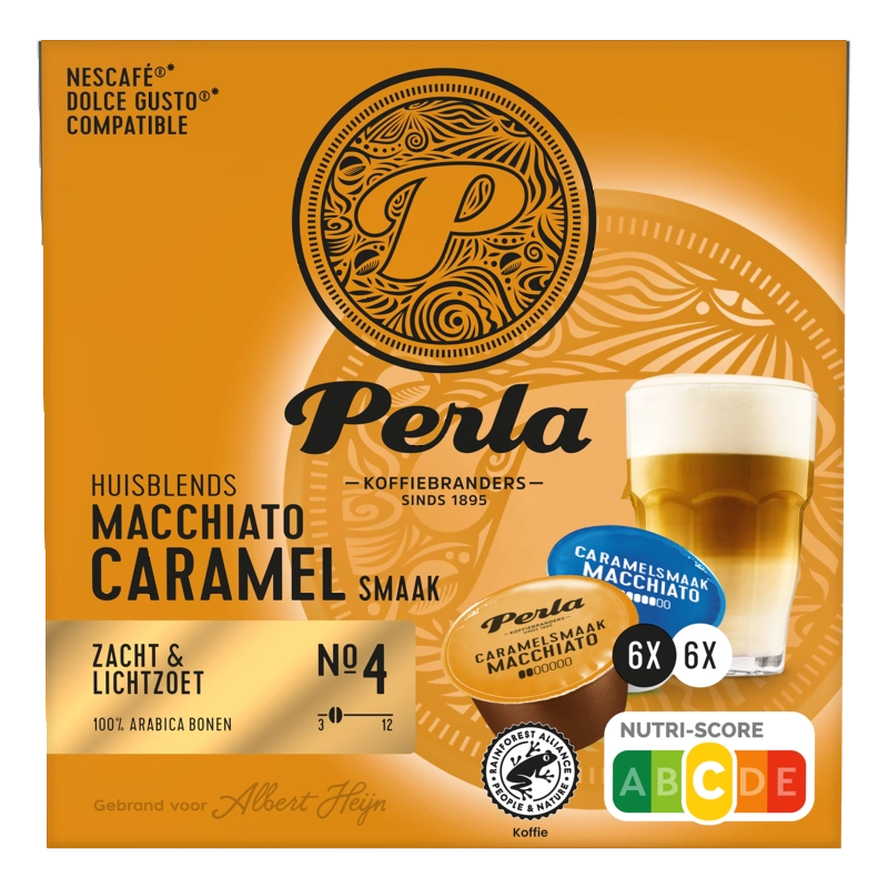 Perla Huisblends Dolce gusto compatible latte caramel