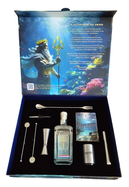 Poseidon Dry Gin Experience Pack