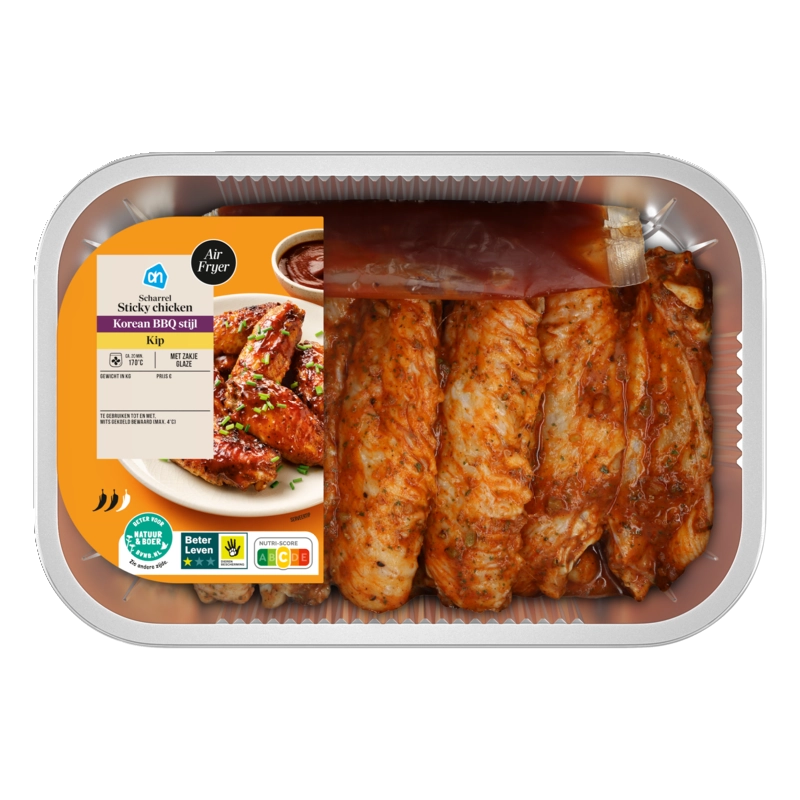 AH Scharrel sticky chicken Korean BBQ stijl