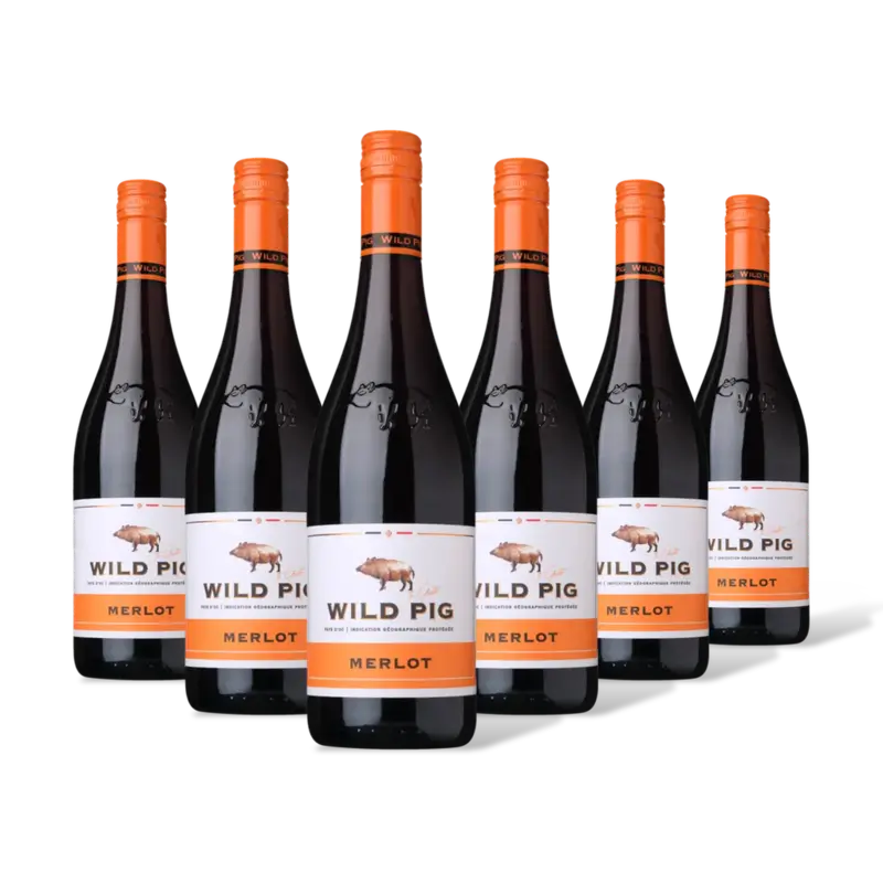 Wild Pig Merlot 6 flessen