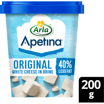 Arla Apetina witte kaasblokjes in brine light