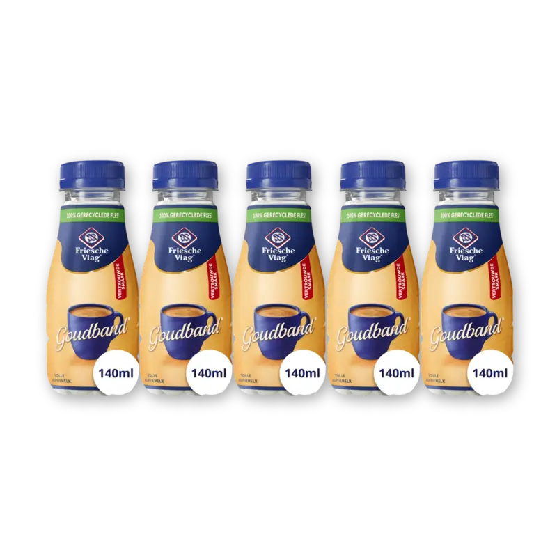 Friesche Vlag Goudband 5-pack140ml