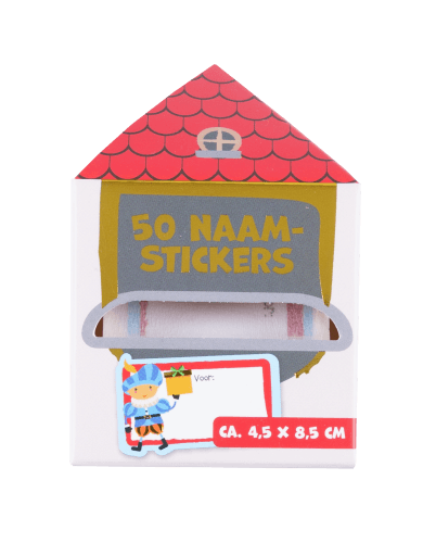 Cadeau stickers sinterklaas 50 st.