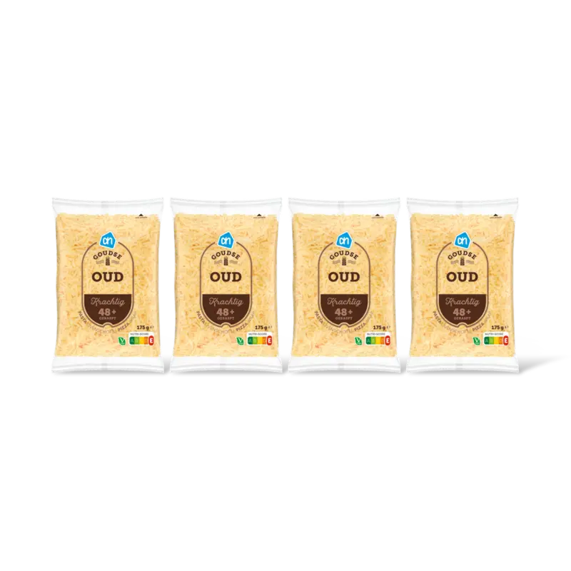 AH Goudse oud 48+ geraspt 4-pack
