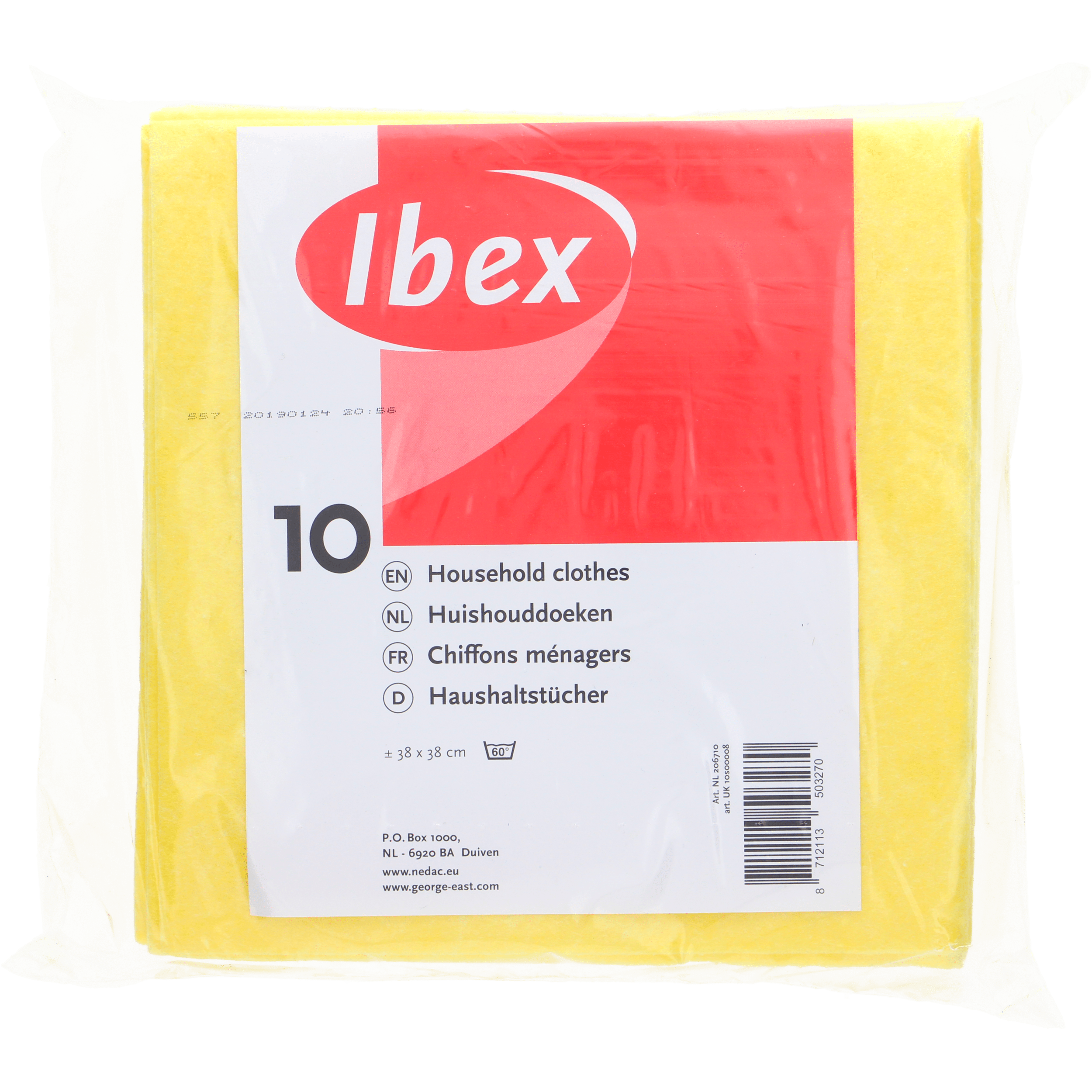 Ibex Huishouddoekjes Geel