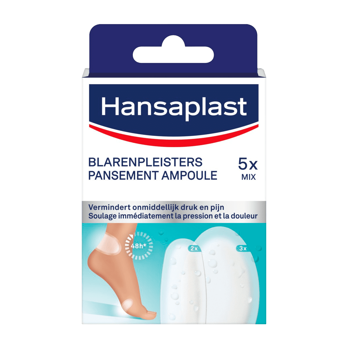 Hansaplast Blarenpleisters Mix Pack 5 stuks