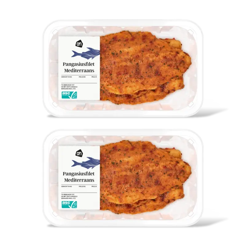 AH Pangasius Mediterraans koekenpan 2-pack