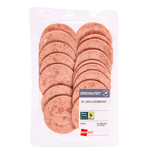 DekaVers Boeren leverworst