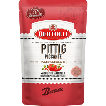 Bertolli Pittig Pastasaus 460 g