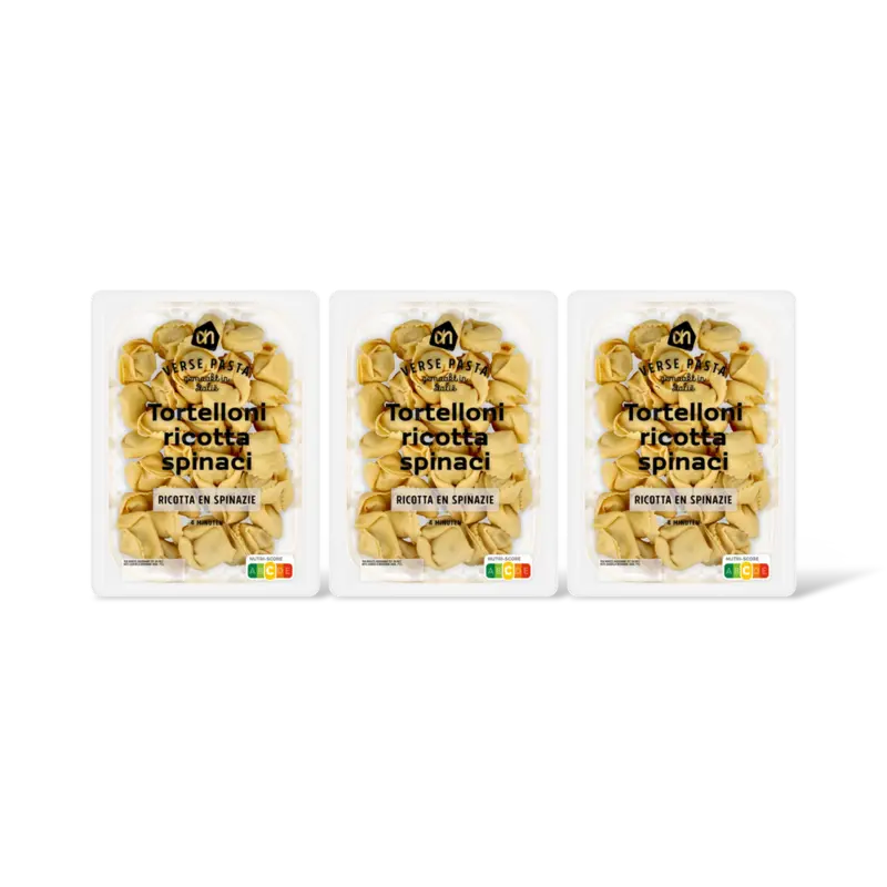 AH Tortelloni verdi ricotta spinaci 3-pack