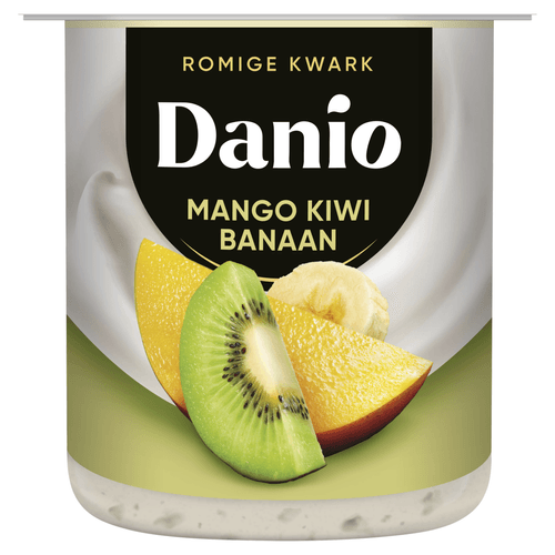 Danio Romige kwark mango kiwi banaan