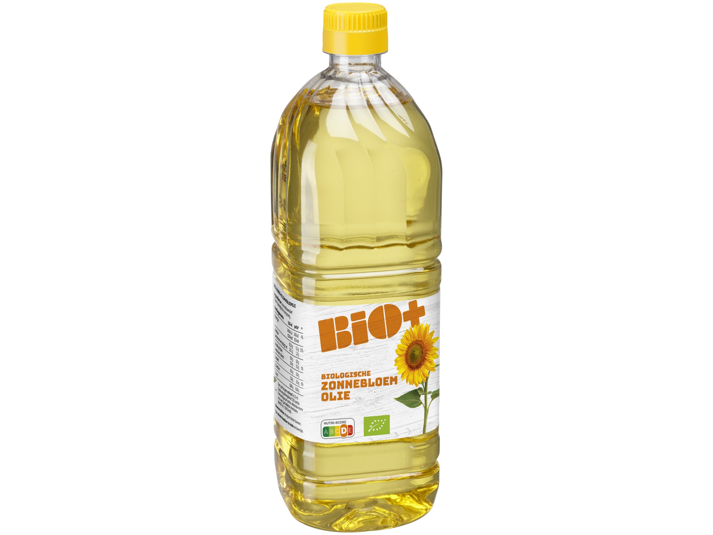 Biologische zonnebloemolie