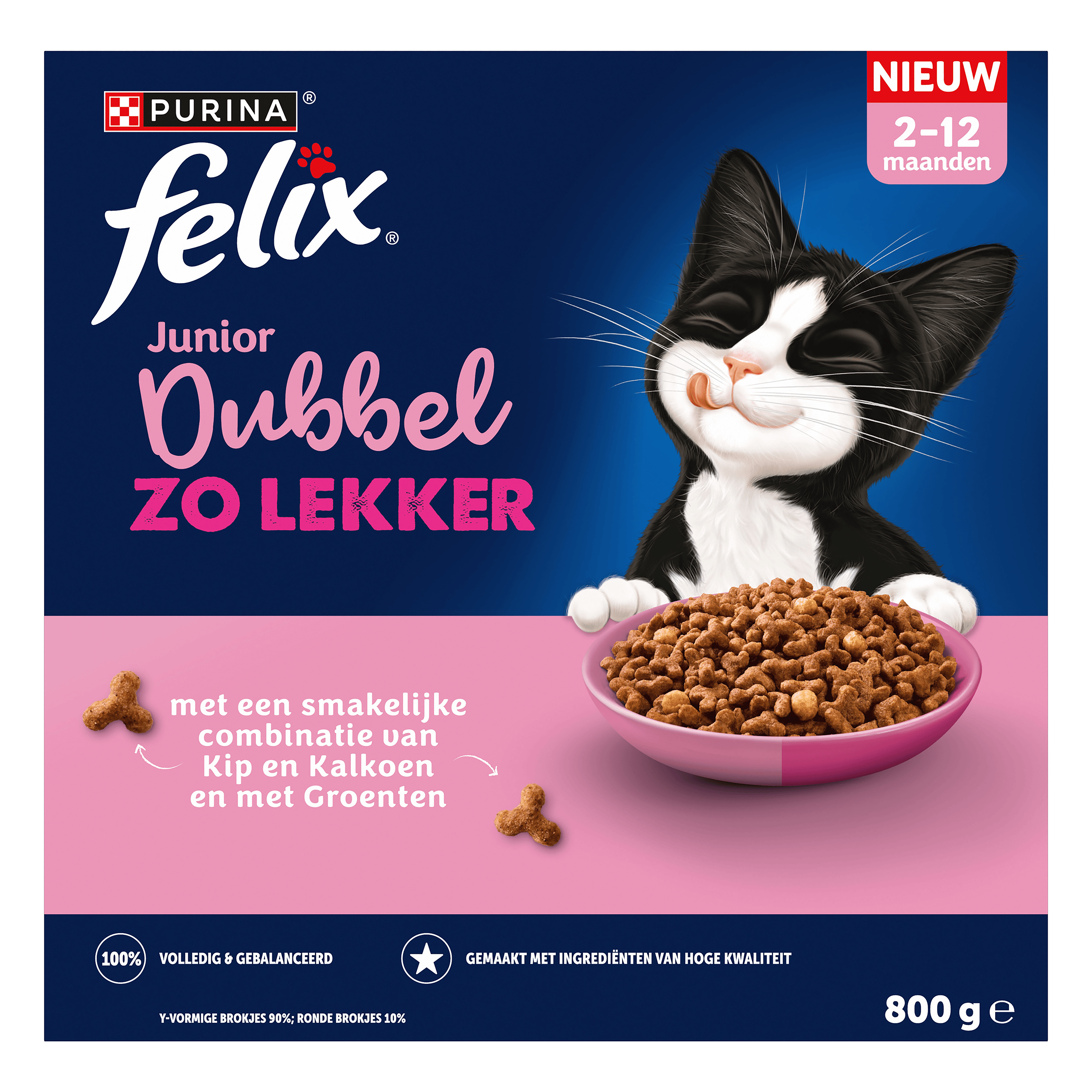 Felix dubbel zo lekker junior kip kalkoen