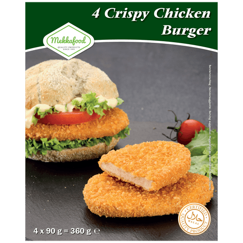 Mekkafood Crispy chicken burger