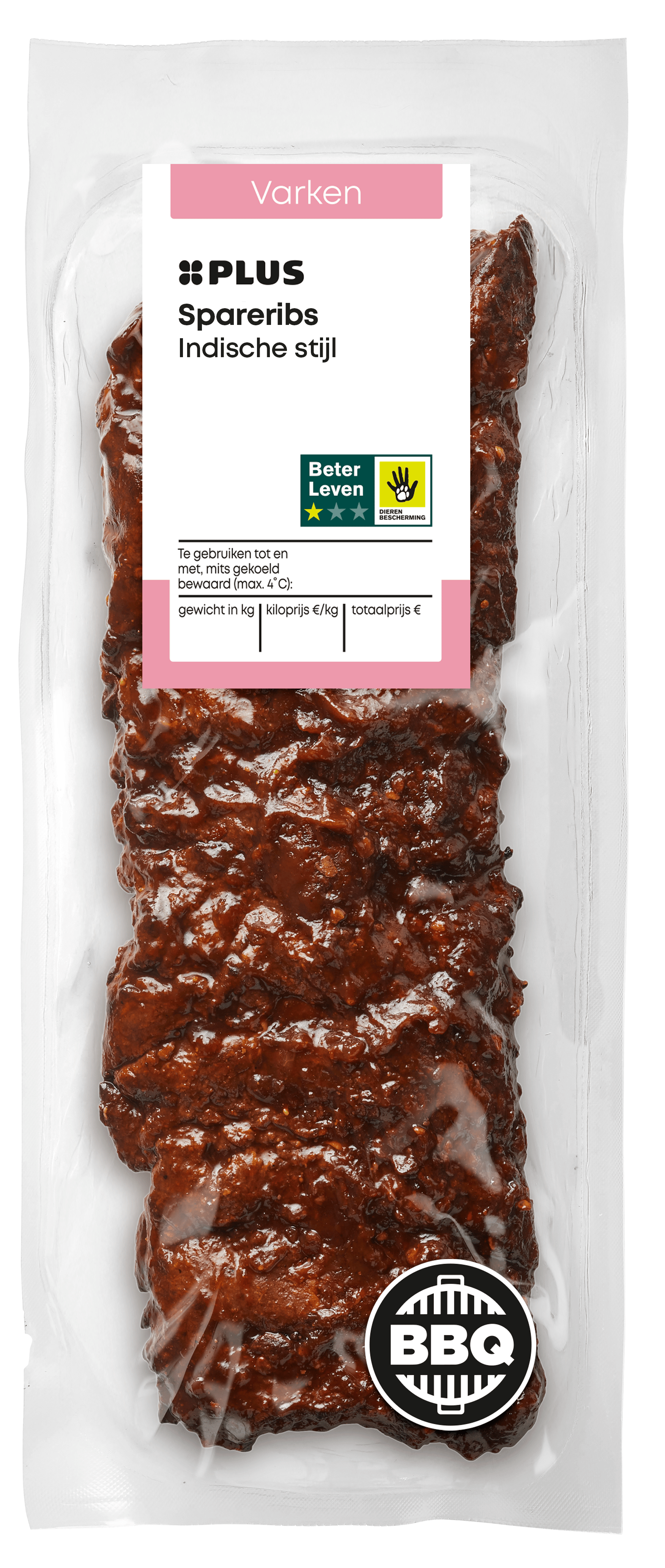 PLUS Spareribs Indische stijl
