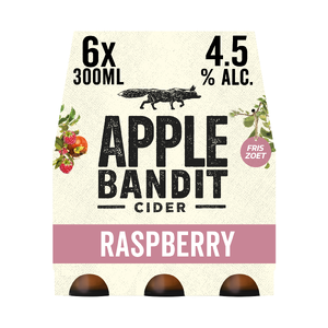 Apple Bandit Raspberry 6x300ml Fles