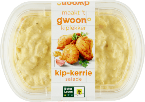 G'woon Salade kip-kerrie