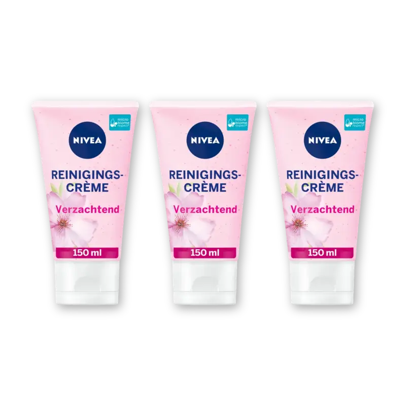 NIVEA Verzachtende reingngscrm amandelolie 3pk