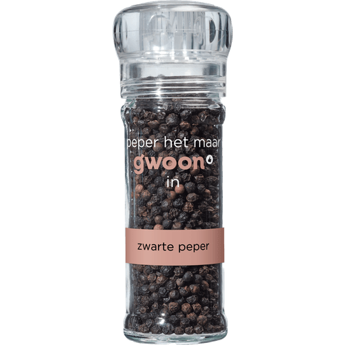 G'woon Pepermolen zwart