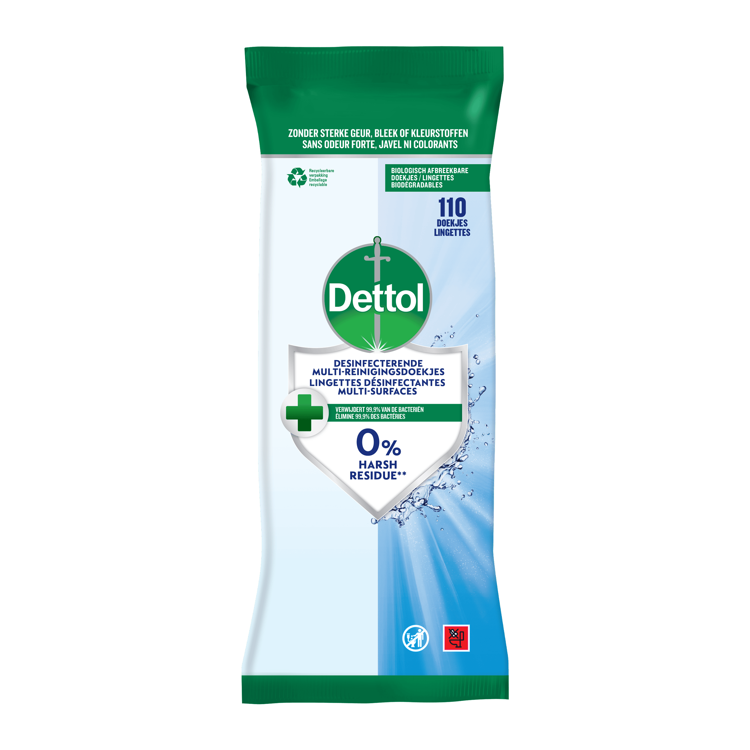 Dettol Doekjes Hygiene 110st