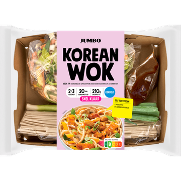 Jumbo Korean Wok Verspakket 2-3 Personen