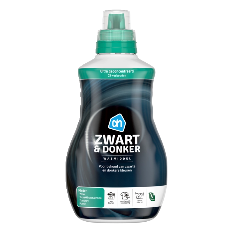AH Wasmiddel zwart & donker