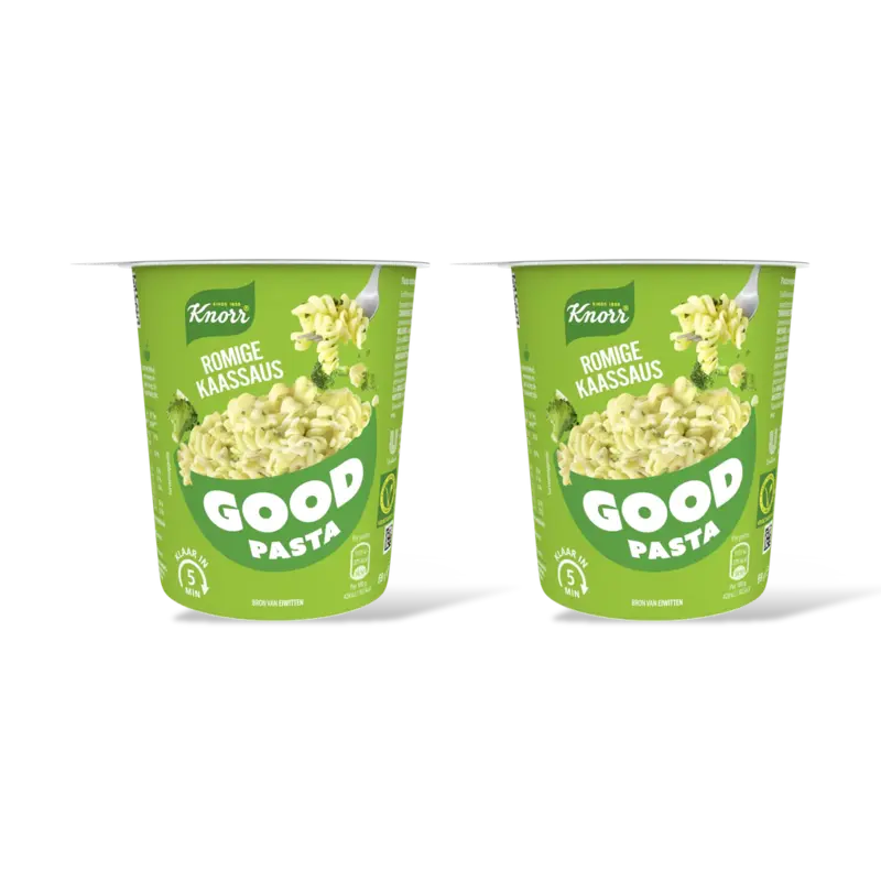 Knorr Good pasta romige kaassaus 2-pack